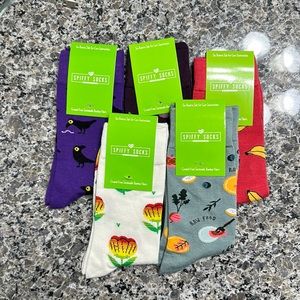 Spiffy sock bundle. Brand new. Bundle of 5
